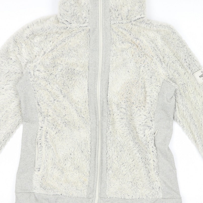 The North Face Women’s Grey S Basic Full Zip Fleece Jacket