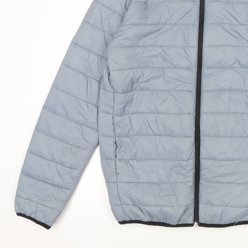 Jack & Jones Men’s Blue S Puffer Jacket Quilted Full Zip