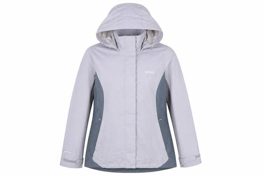 Regatta Women’s Grey UK 12 Hooded Waterproof Rain Jacket