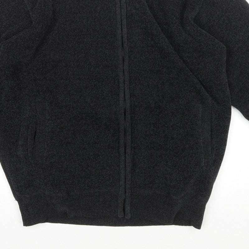 Charles Norton Men’s Black 2XL Fleece Full Zip Jacket
