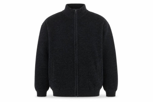 Charles Norton Men’s Black 2XL Fleece Full Zip Jacket