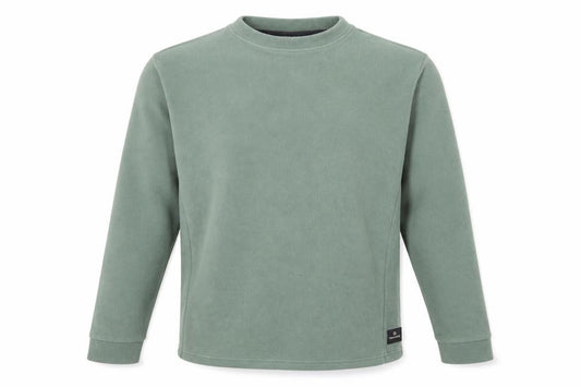 Craghoppers Men’s Green XL Fleece Mock Neck Pullover Sweatshirt Outdoor