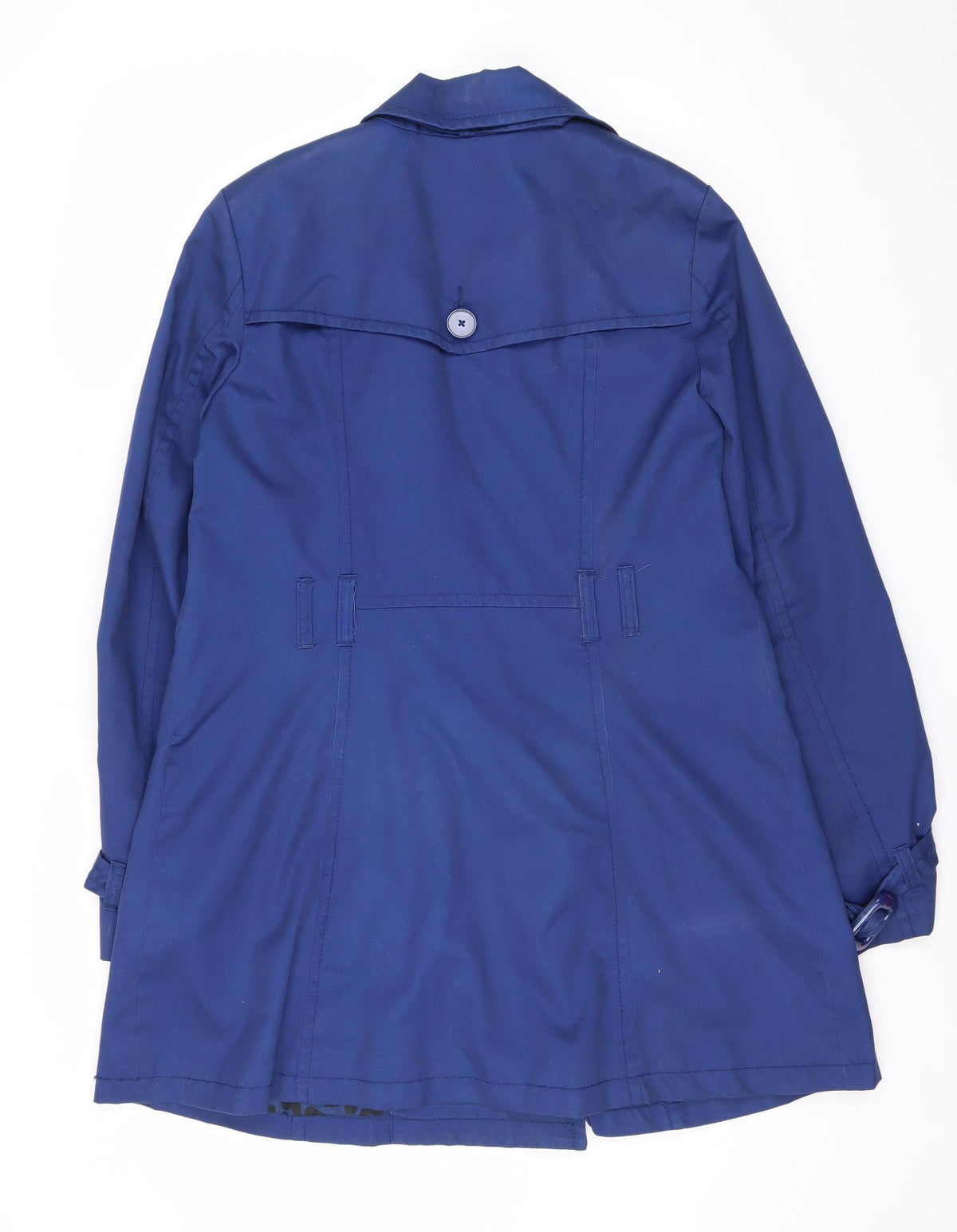 Divided by H&M Women’s Blue Size 16 Double Breasted Trench Coat