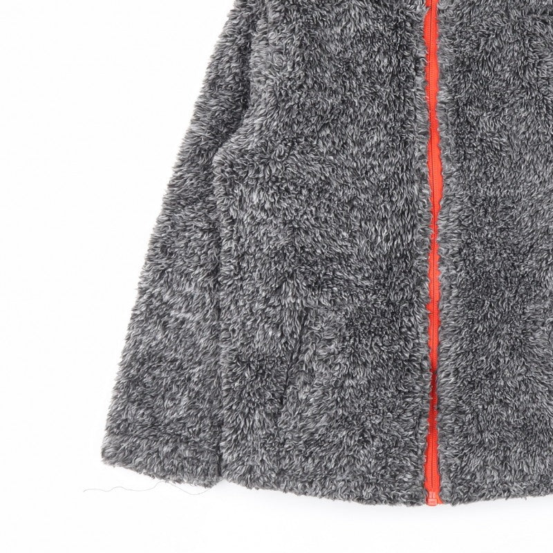 Mountain Warehouse Boys Grey Fleece Jacket 5-6 Years Full Zip Pockets