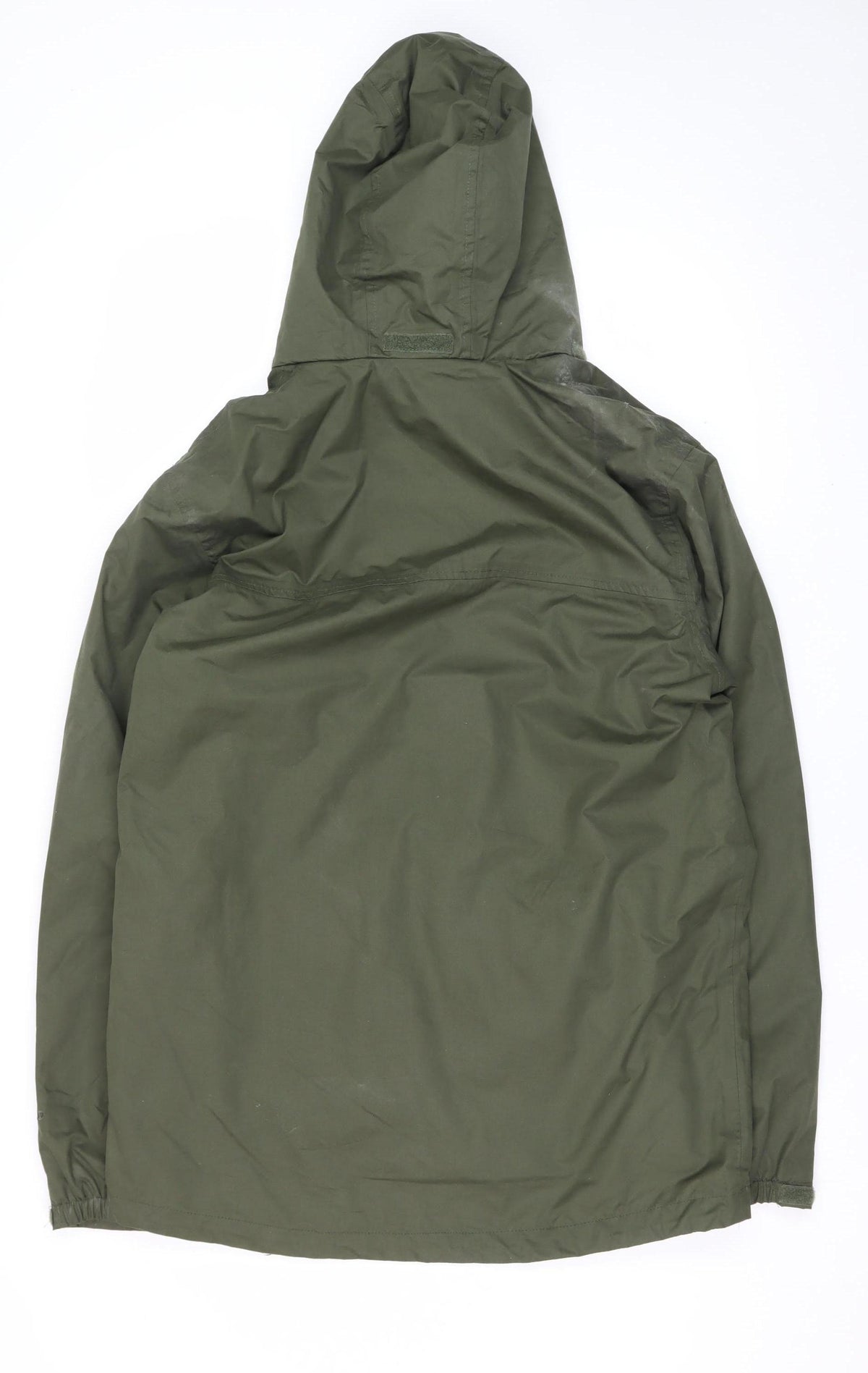 Peter Storm Men's Green M Hooded Outdoor Rain Jacket Full Zip