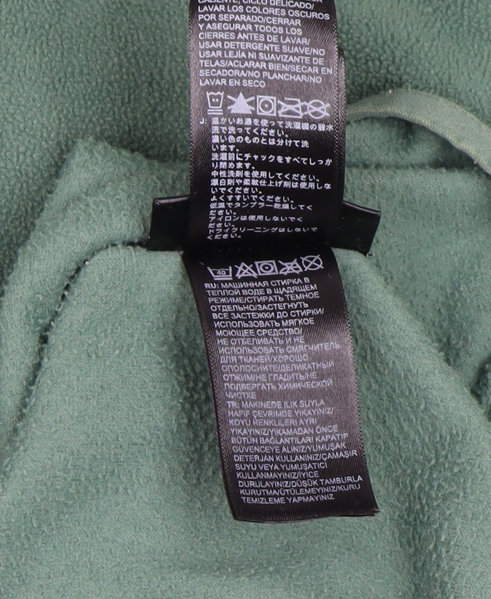 The North Face Men’s Green S 1/4 Zip Fleece Pullover Sweatshirt