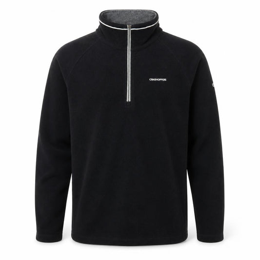 Craghoppers Men’s Black XL 1/4 Zip Fleece Sweatshirt Outdoor