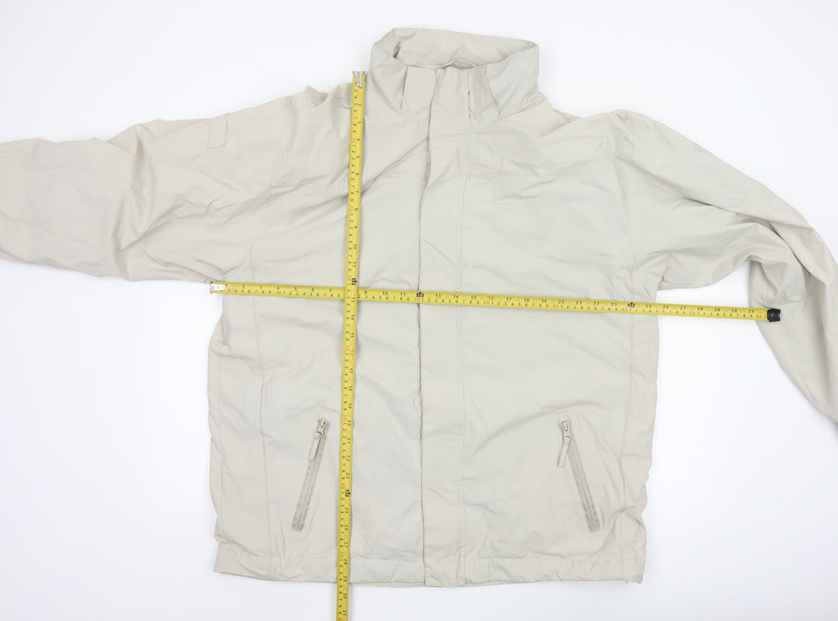 Regatta Men’s Beige XL Waterproof Isotex Outdoor Rain Jacket