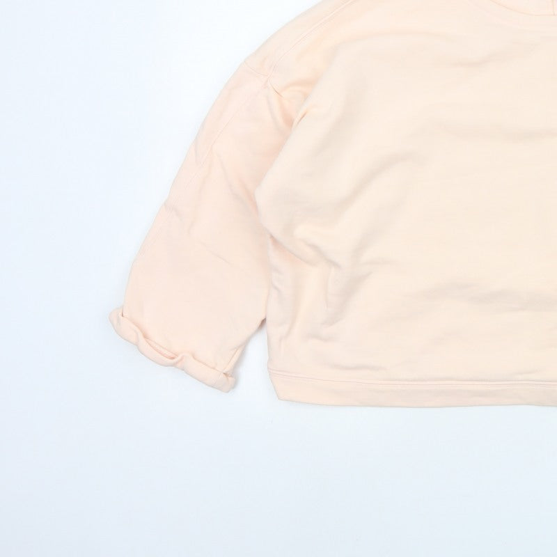 Alice Collins Women’s Pink Cotton Pocket Pullover Sweatshirt UK 18