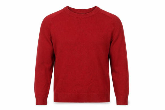 Gap Men Red XS Lambswool Crew Neck Pullover Jumper