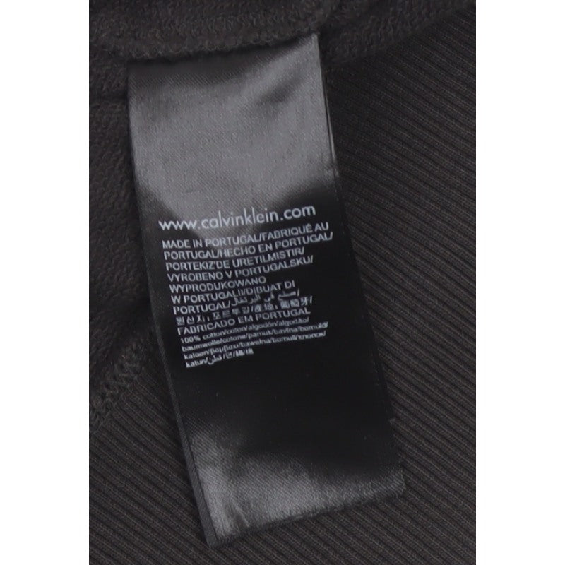 Calvin Klein Jeans Men’s Black S CK Logo Graphic Pullover Sweatshirt