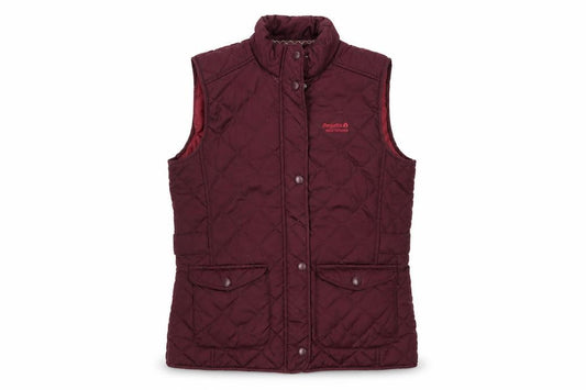 Regatta Women Red UK 12 Quilted Padded Bodywarmer Gilet