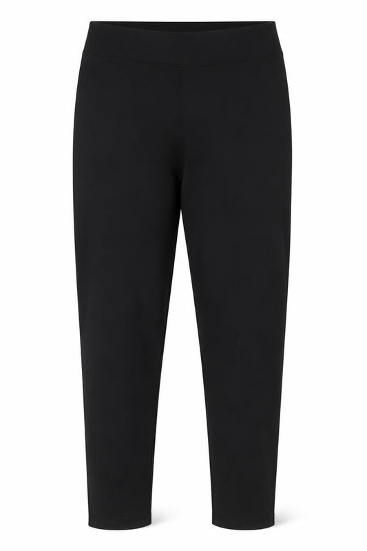 Marks and Spencer Women Black Size 16 Long Cotton Stretch Leggings