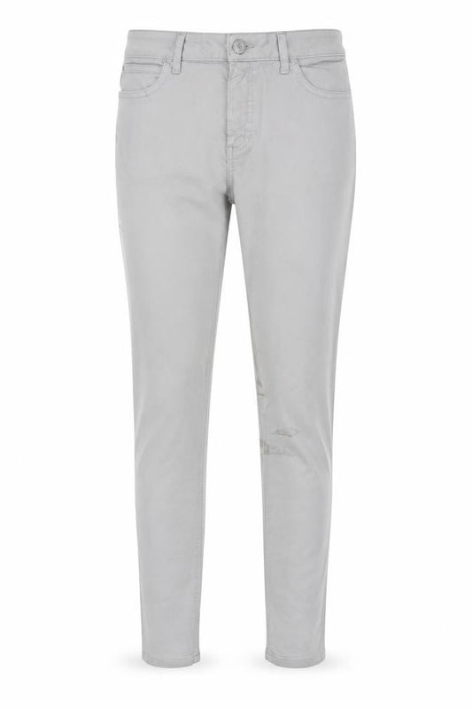 M&S Women Grey UK 12 Regular Skinny Stretch Jeggings Cotton