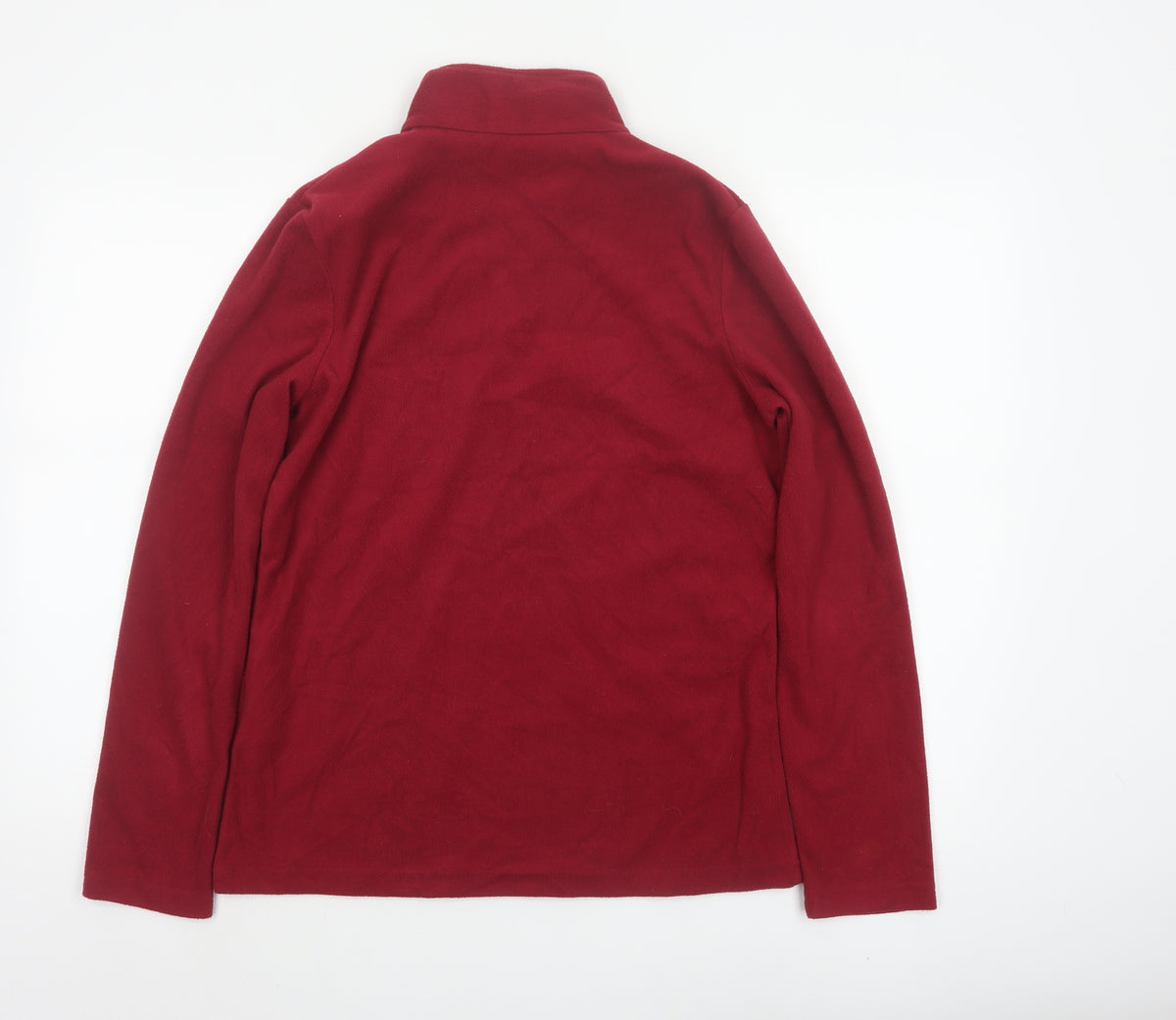 Regatta Women Red UK 10 1/4 Zip Fleece Pullover Sweatshirt