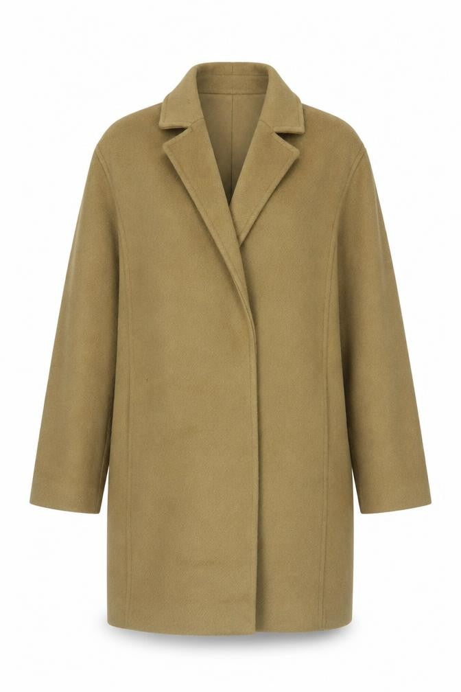 Marks and Spencer Women’s Brown Size 12 Long Button Overcoat