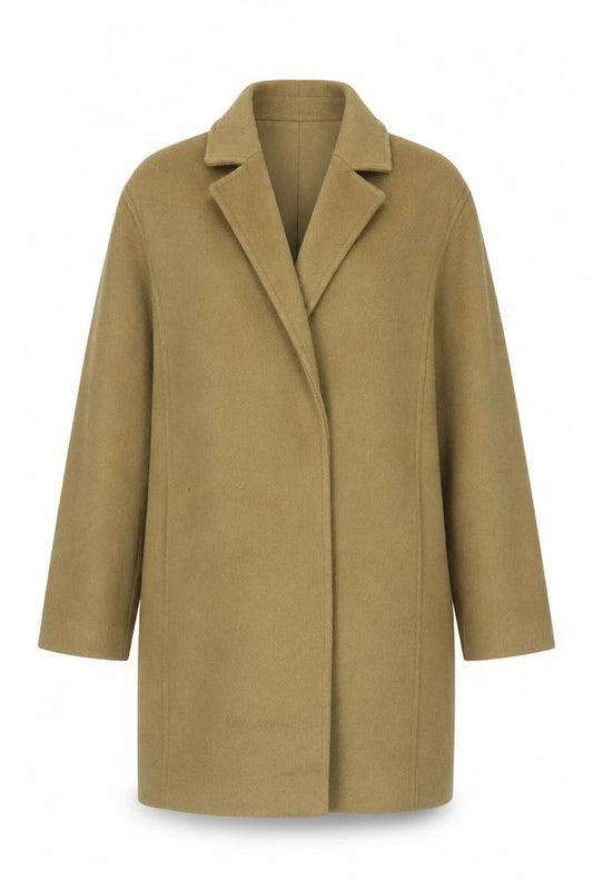 Marks and Spencer Women’s Brown Size 12 Long Button Overcoat
