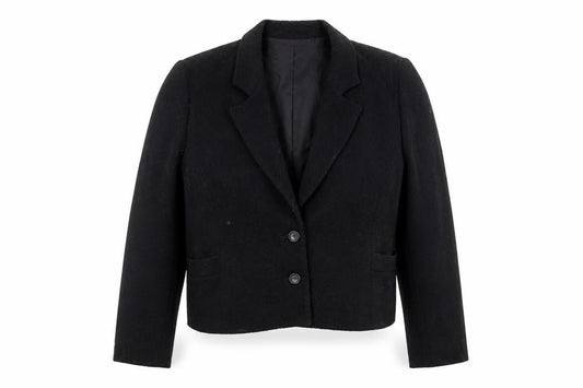 Blake Petites Women’s Black UK 12 Wool Blend Tailored Blazer Jacket