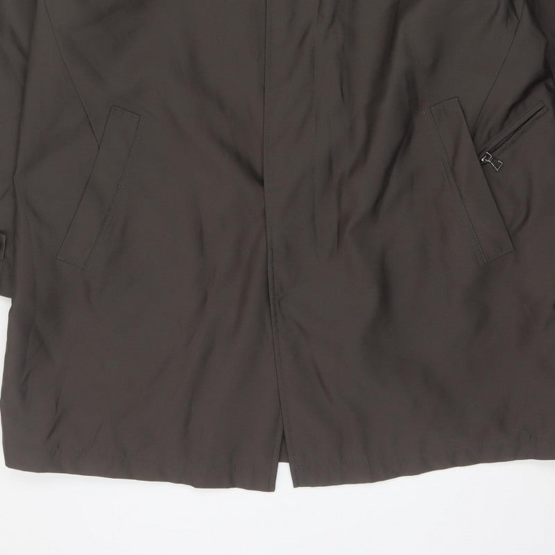 Marks & Spencer Autograph Men's Grey XL Water Resistant Rain Coat