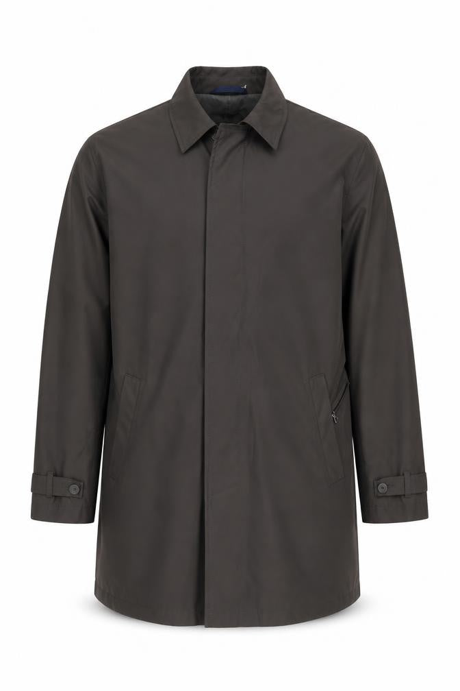 Marks & Spencer Autograph Men's Grey XL Water Resistant Rain Coat