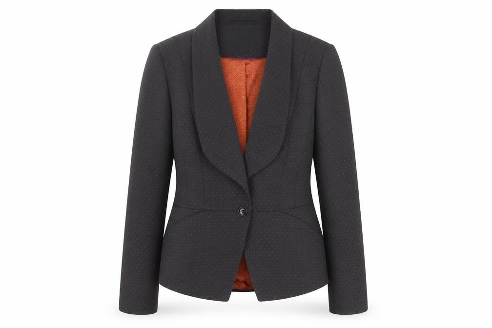 Next Women’s Black Size 10 Polka Dot Tailored Blazer Jacket
