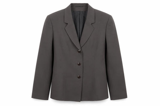 Eastex Women’s Brown UK 12 Tailored 3 Button Lined Blazer Jacket