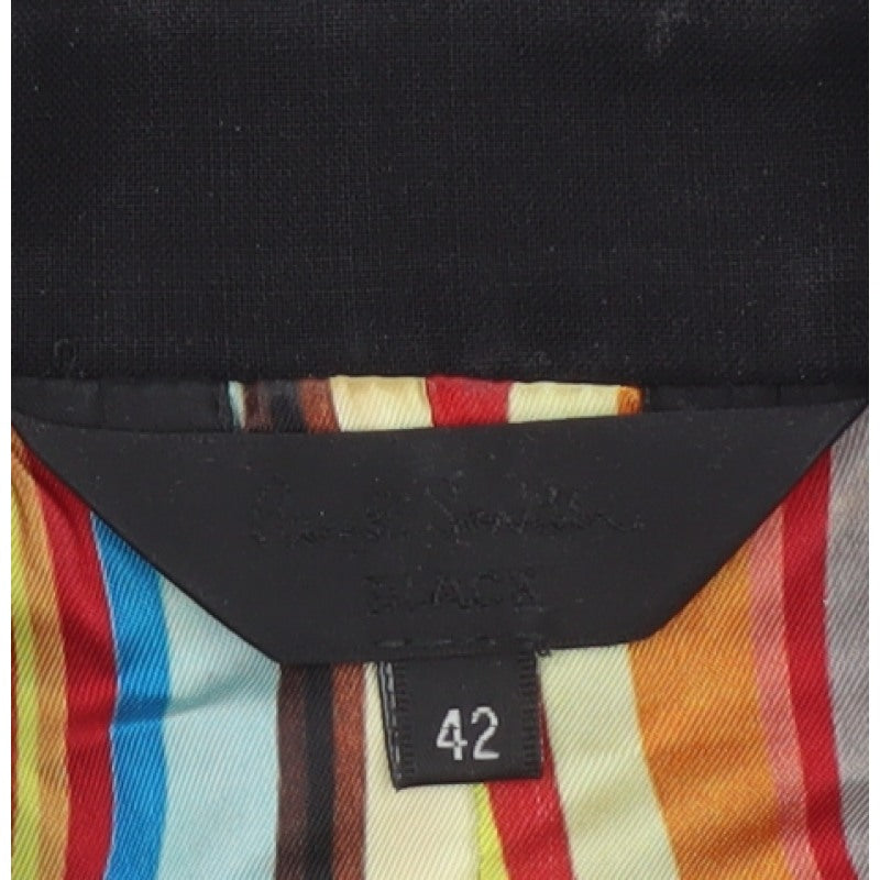 Paul Smith Women’s Black Blazer UK 14 Single-Breasted Lined