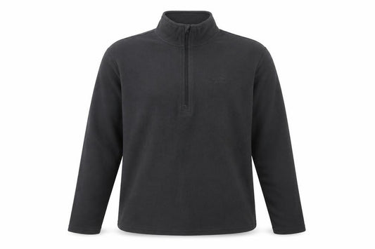 Peter Storm Men’s Black XL 1/4 Zip Fleece Sweatshirt Outdoor