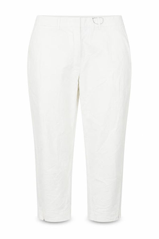 Marks and Spencer Women White Size 18 Tapered Chino Trousers