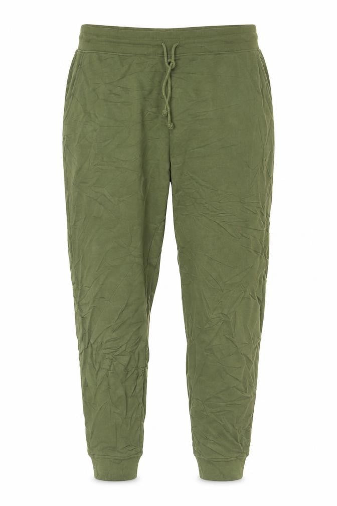 Marks and Spencer Women's Green Size 18 Long Jogger Trousers