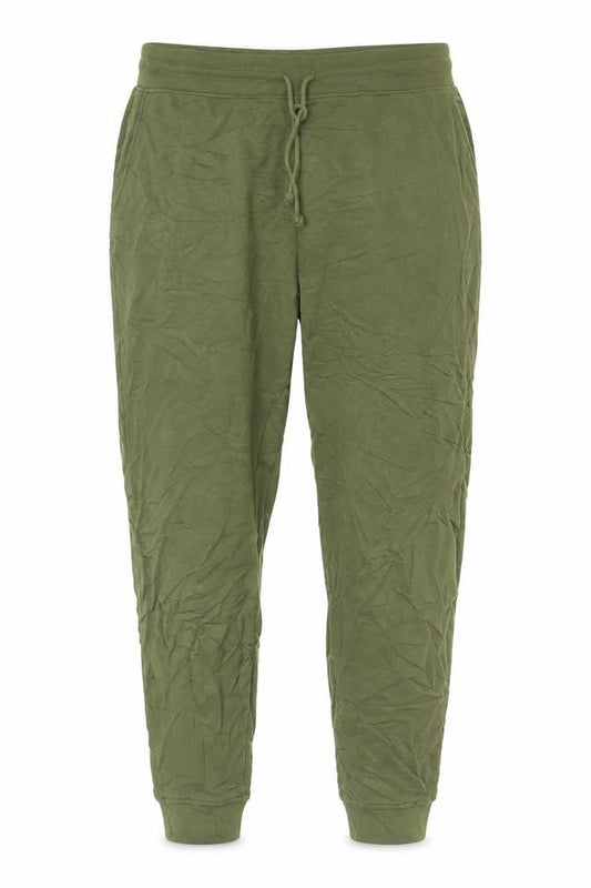 Marks and Spencer Women's Green Size 18 Long Jogger Trousers