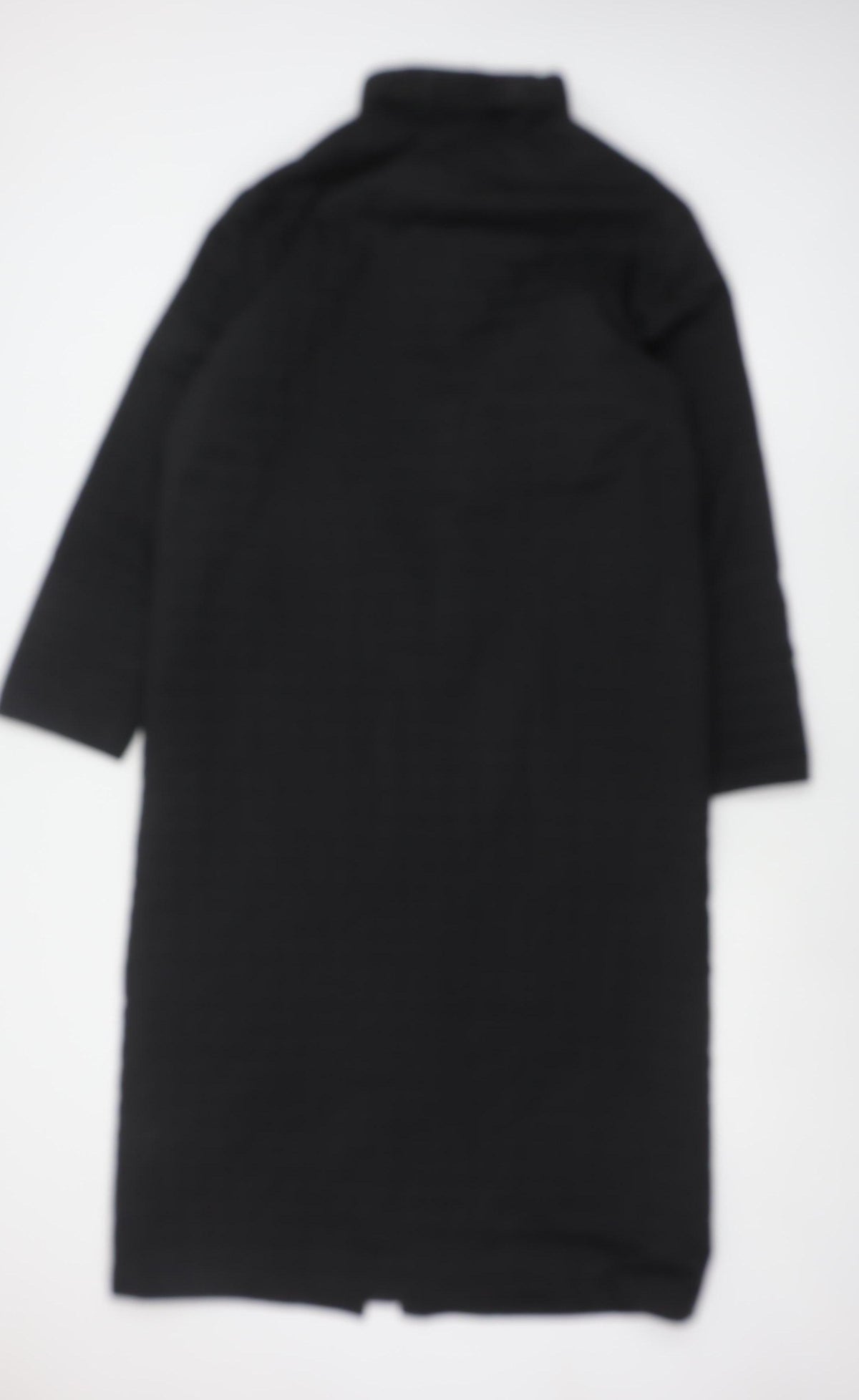 Dannimac Women’s Black M Long Puffer Coat Quilted Zip