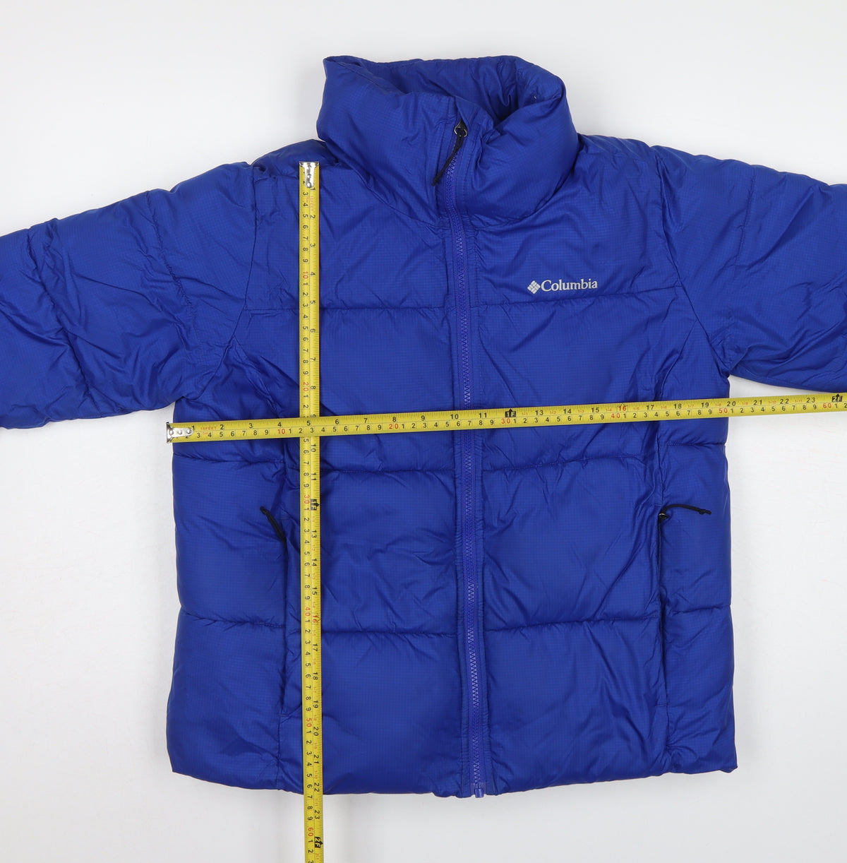 Columbia Men’s Blue M Puffer Jacket Insulated Full Zip Outdoor