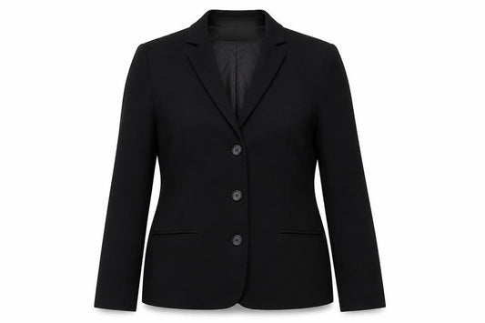French Connection Women’s Black Size 14 Tailored 3 Button Suit Jacket