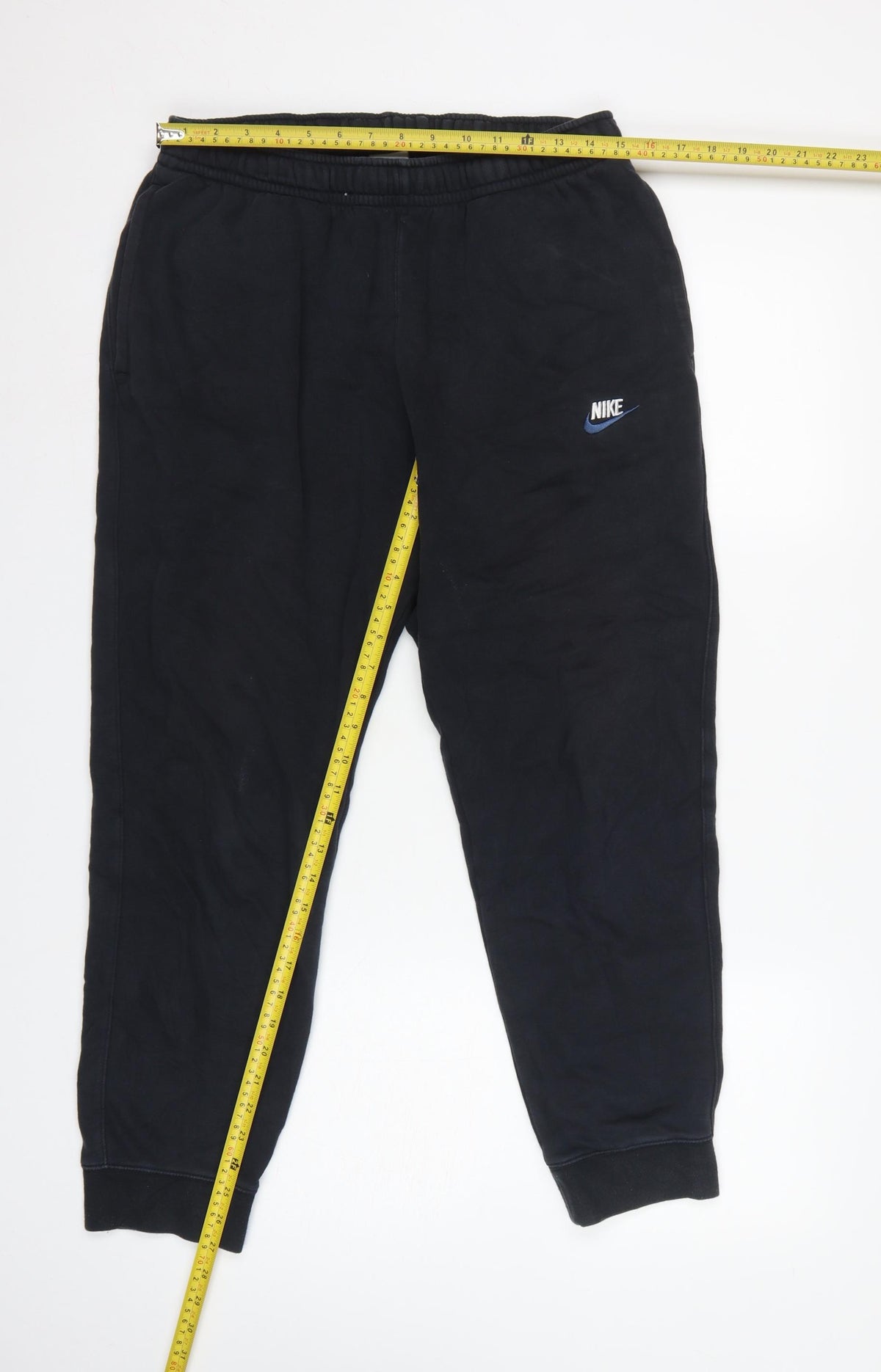 Nike Men's Black L Jogger Sweatpants Elasticated Cuffed Logo