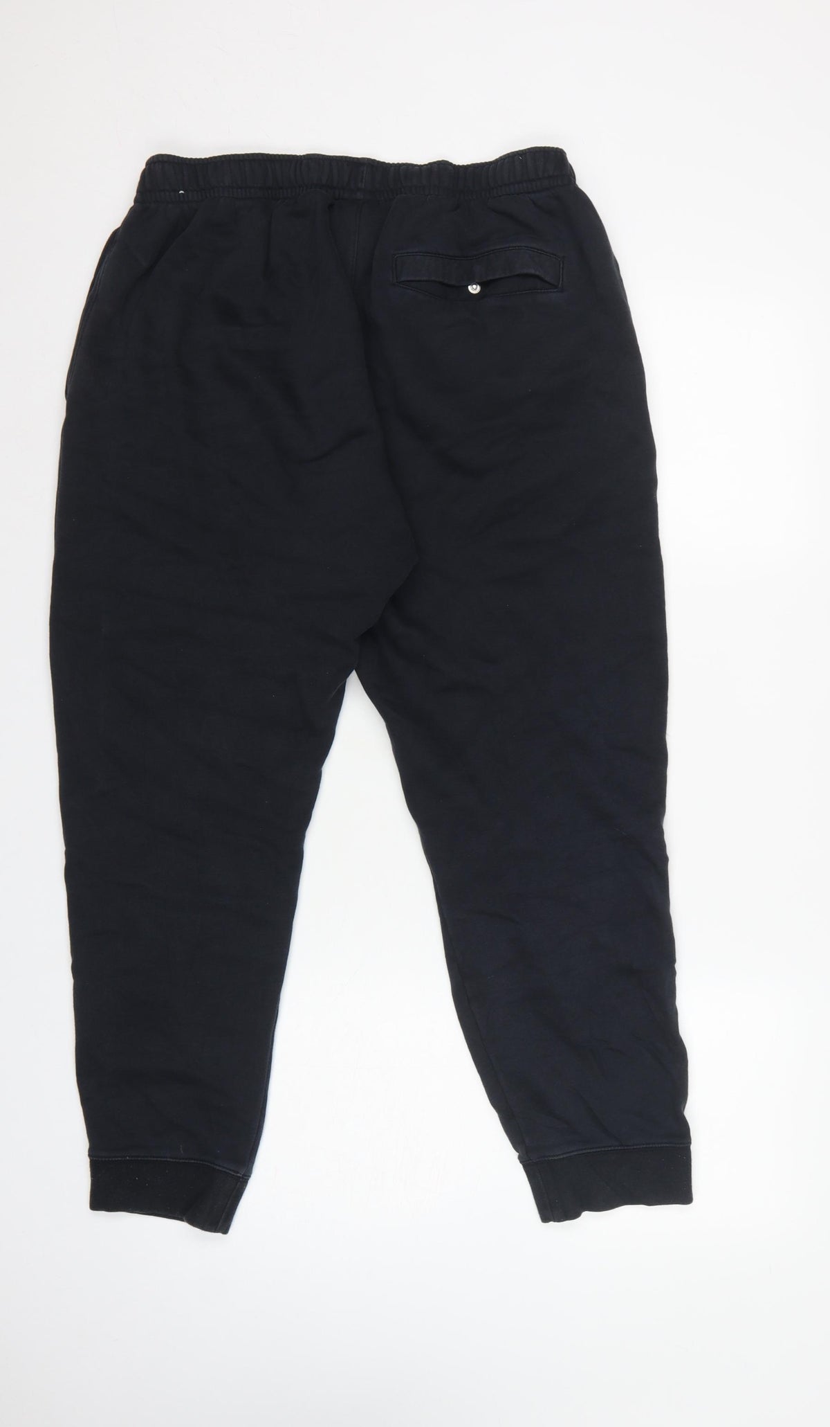 Nike Men's Black L Jogger Sweatpants Elasticated Cuffed Logo