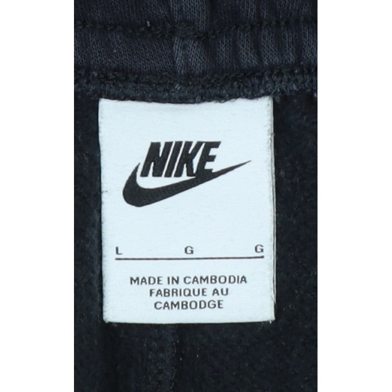 Nike Men's Black L Jogger Sweatpants Elasticated Cuffed Logo