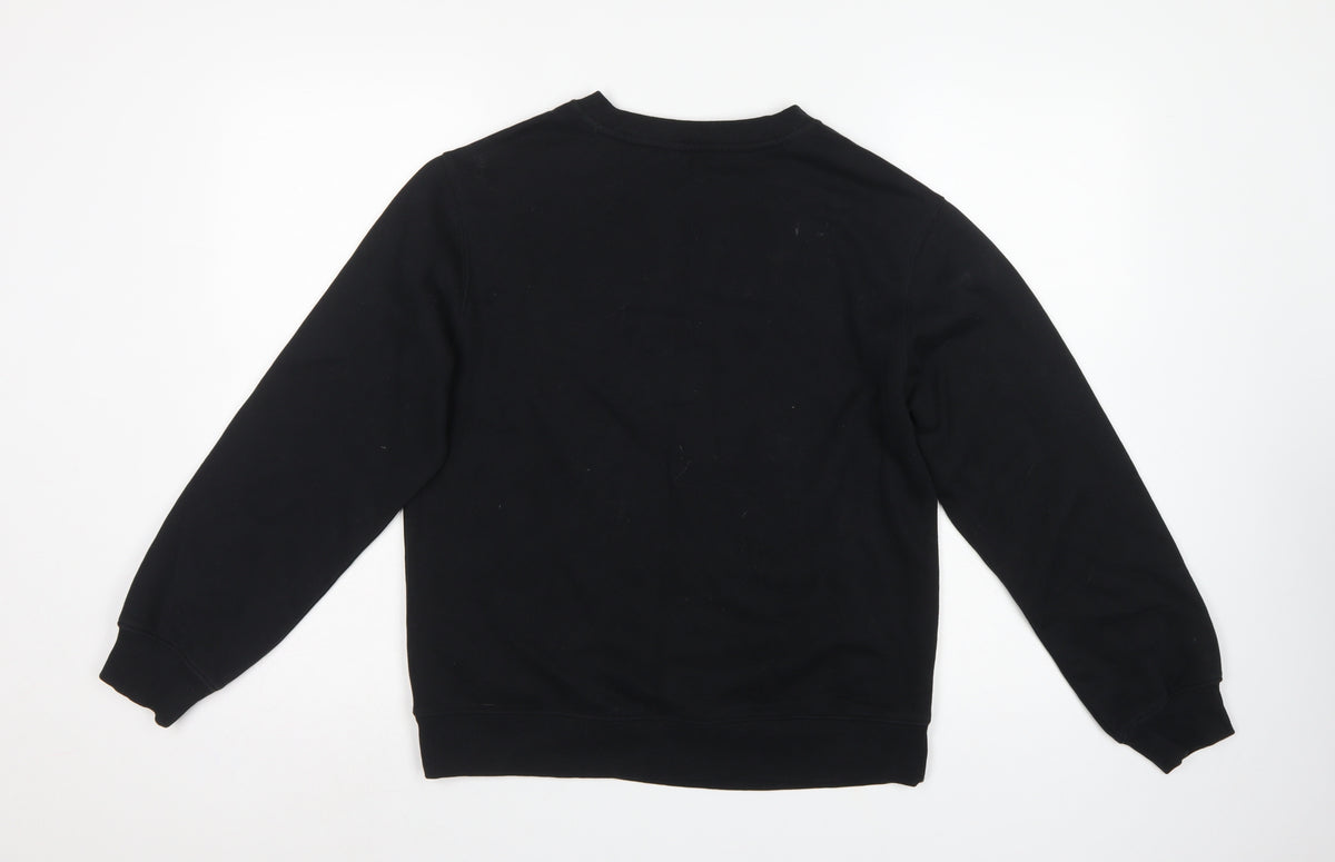 Marks & Spencer Women’s Black Size 18 West Coast Athletic Sweatshirt