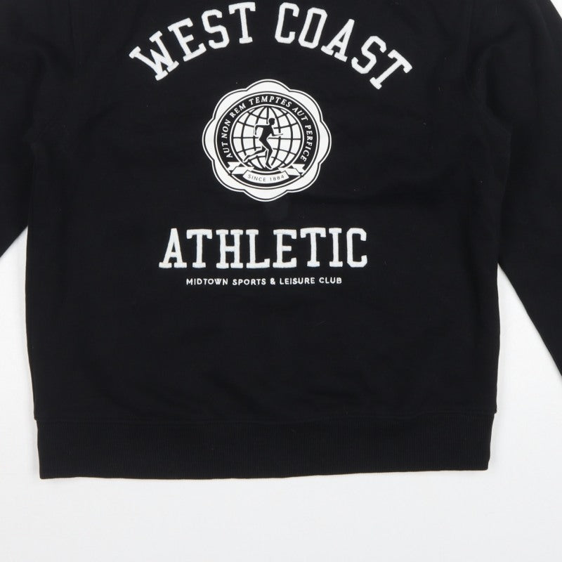 Marks & Spencer Women’s Black Size 18 West Coast Athletic Sweatshirt