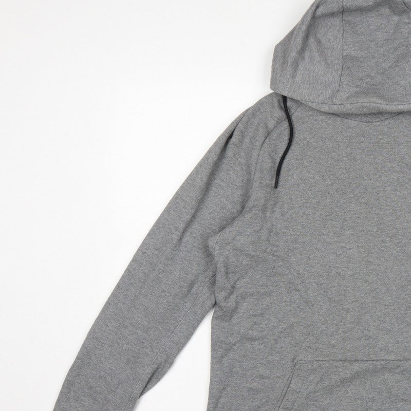 Nike Women’s Grey M Pullover Hoodie Logo Pocket Drawstring
