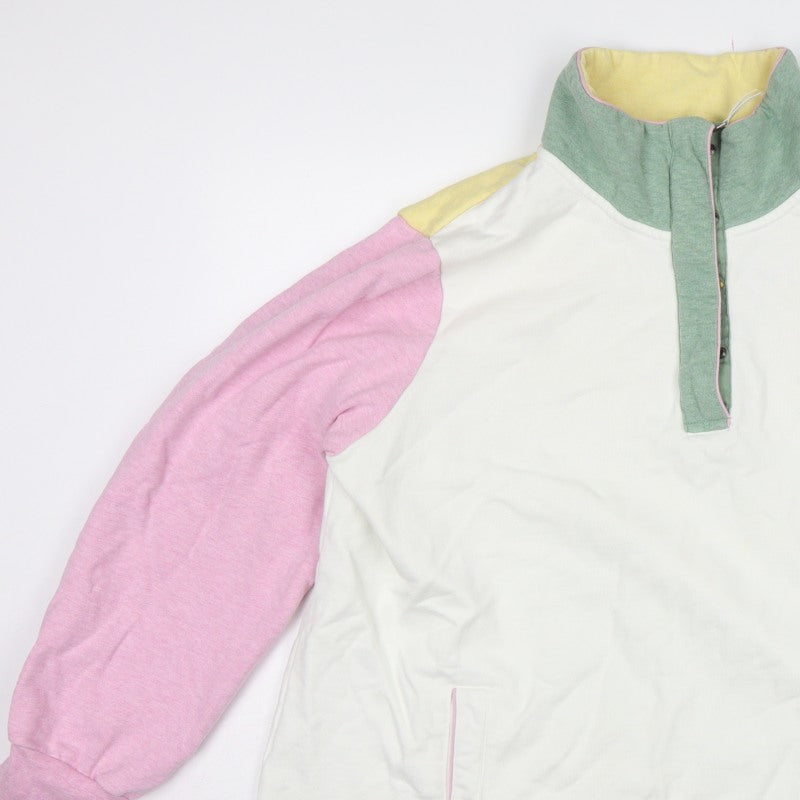 Joules Women Multicoloured UK 24 Pullover Colourblock Sweatshirt