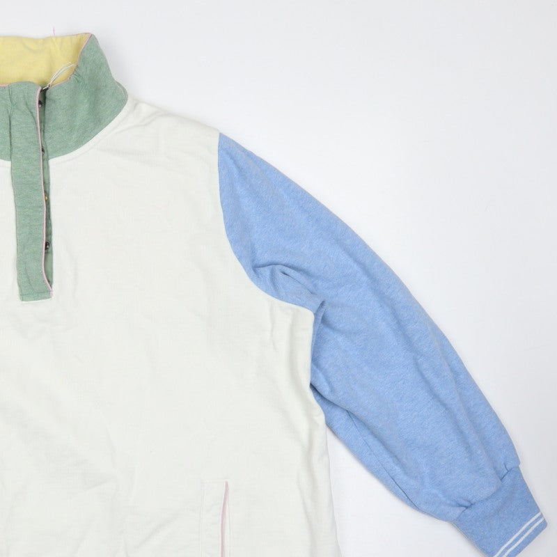 Joules Women Multicoloured UK 24 Pullover Colourblock Sweatshirt