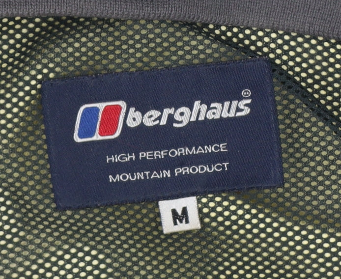 Berghaus Men Blue Black M Gore-Tex Hooded Waterproof Rain Jacket
