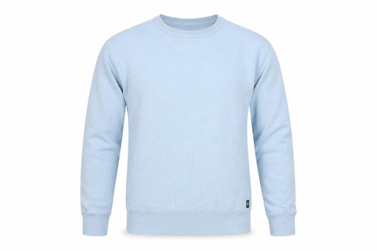 Hollister Men’s Blue M Crew Neck Pullover Fleece Sweatshirt Logo
