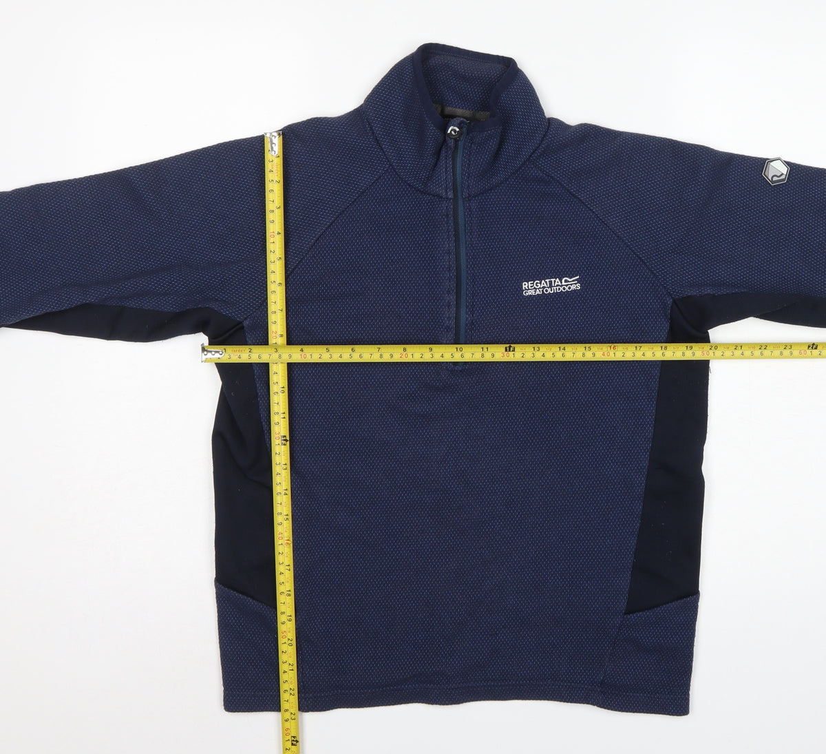 Regatta Men's Blue M 1/4 Zip Fleece Sweatshirt Outdoor Pullover