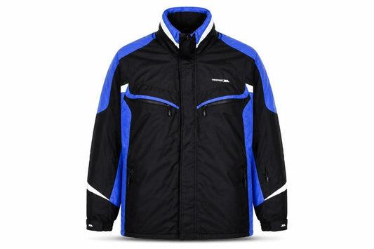 Trespass Men’s Black Blue L Waterproof Insulated Ski Jacket