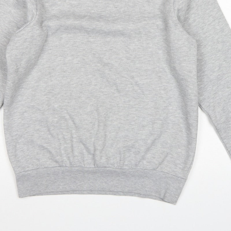 Slazenger Men’s Grey XS Logo Crew Neck Fleece Pullover Sweatshirt