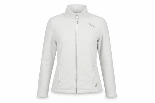 Quechua Women’s White Size 12 Fleece Full Zip Outdoor Jacket