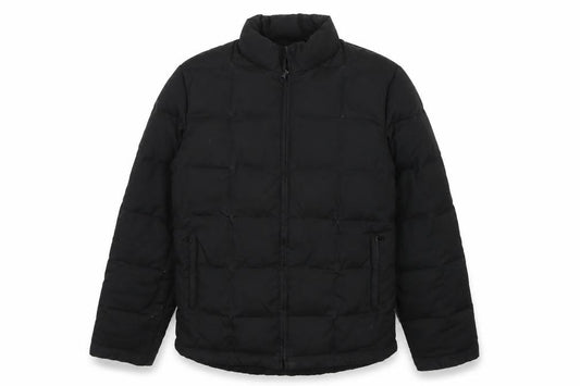 GAP Women’s Black M Down Puffer Jacket Quilted Full Zip