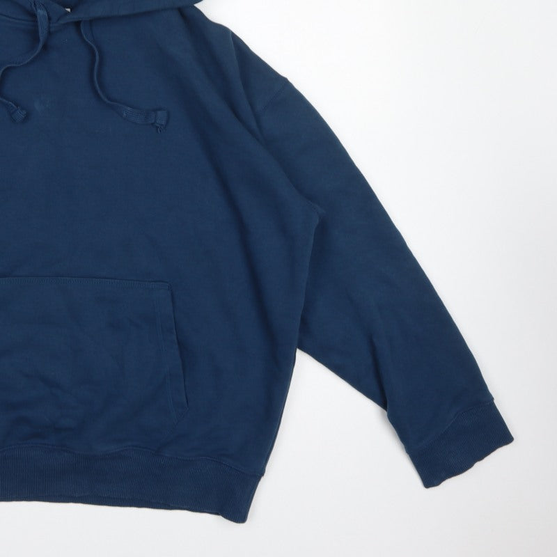 Topman Men’s Navy Blue M Pullover Hoodie Kangaroo Pocket